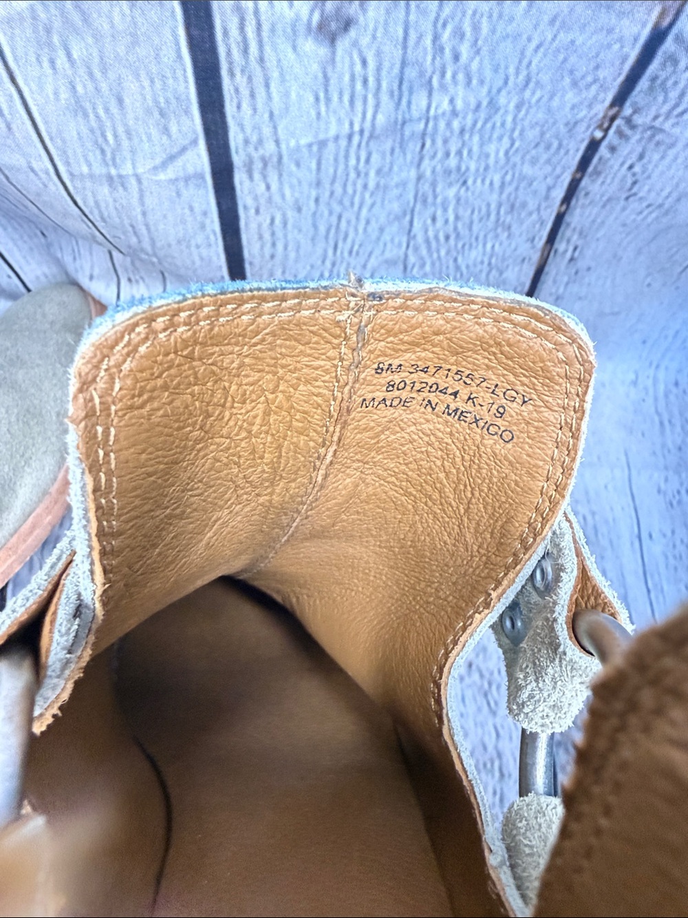 Frye Beige Suede Cutout Ankle Booties with Ring Detail - Picture 10 of 11